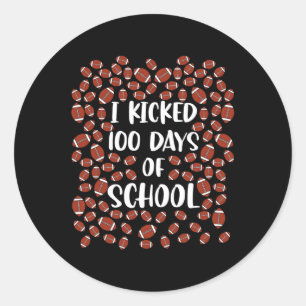 Adesivo Eu Matei 100 Dias De Estudo De Jogador De Pegada E