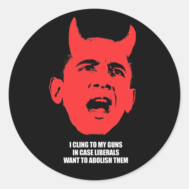 Adesivo Eu me agarrei às minhas armas caso os liberais que (Frente)
