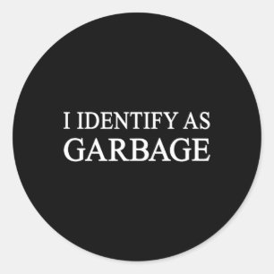 Adesivo Eu Me Identifico Como Garge Trump Engraçado Políti