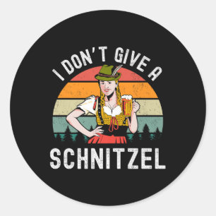 Adesivo Eu Não Dou Uma Cerveja Schnitzel Wurst Engraçado A