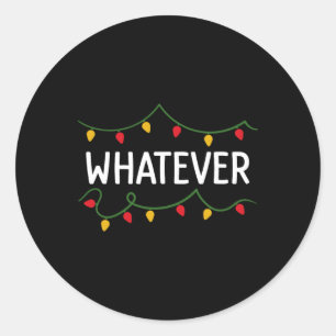 Adesivo Eu não faço roupas de Natal iguais