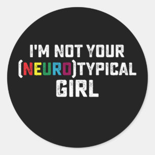 Adesivo Eu não sou a sua consciência neurológica