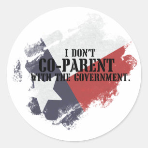 Adesivo Eu não sou coprecursor com o Governo Sticker