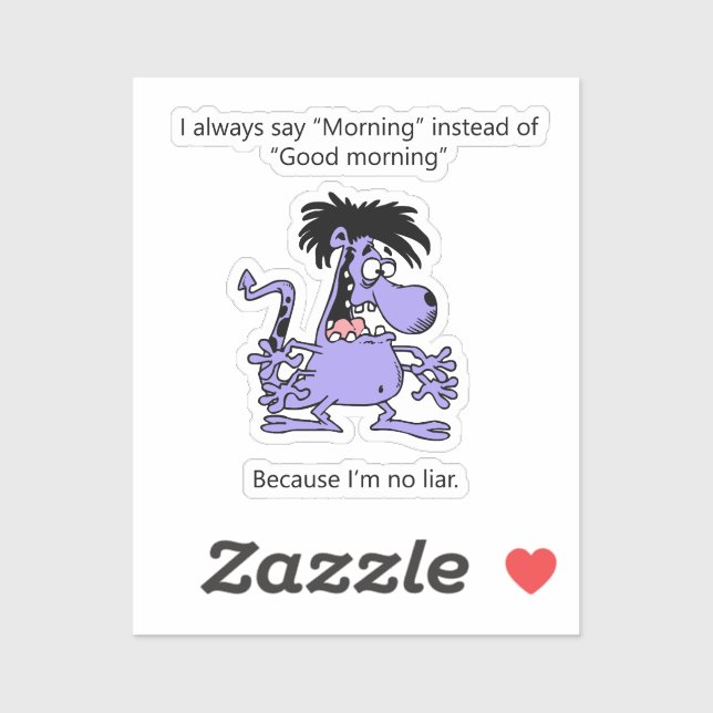 Adesivo Eu não sou mentiroso (Folha)