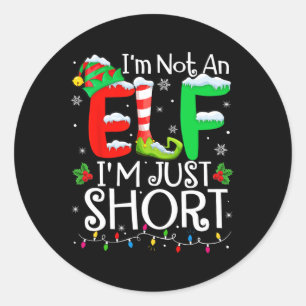 Adesivo Eu não sou um Elf, sou apenas uma pequena família