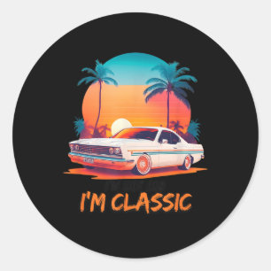 Adesivo Eu Não Sou Velho Cole, Engraçado De Carro, Vintage