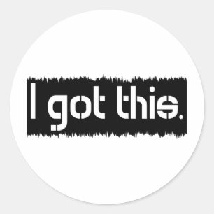 Adesivo Eu obtive este