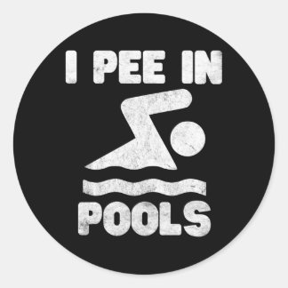 Adesivo Eu Peito Nas Linhas Piscinas