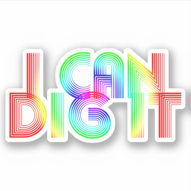 Adesivo Eu Posso Desenhá-La (Frente)