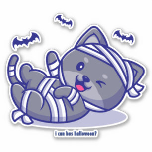 Adesivo Eu Posso Ter Halloween?