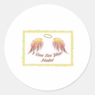 Adesivo Eu posso ver seu halo! ò Coleção da edição