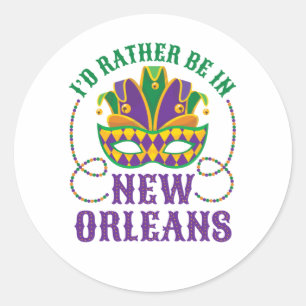 Adesivo Eu Preferencialmente em Nova Orleans
