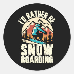 Adesivo Eu Preferencialmente Snowboard Adventure Win