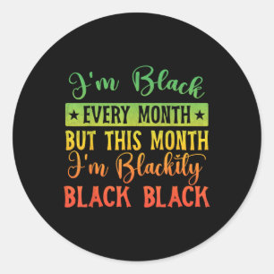 Adesivo Eu Preto Negro Negro Preto A Cada Mês Histórico