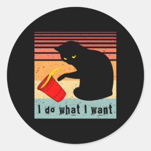 Adesivo Eu Quero A Minha Gata De Gato Negro?
