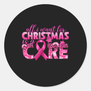Adesivo Eu Quero O Natal É Um Cancer De Mama Cura