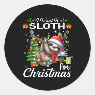 Adesivo Eu Quero Uma Lama Para Os Presentes De Natal