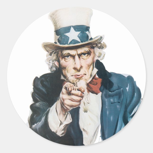 Adesivo "Eu quero você" (Frente)