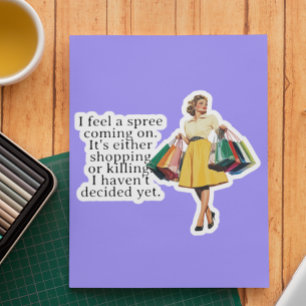 Adesivo Eu sinto uma esposa engraçada.