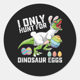 Adesivo Eu Só Caio Por Ovos De Dinossauro Páscoa T Rex