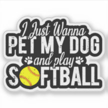 Eu Só Quero Acariciar Meu Cachorro E Jogar Softbol