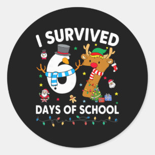 Adesivo Eu Sobrevivi 67 Dias De Escola Piada Meme Seis Set