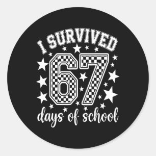 Adesivo Eu Sobrevivi 67 Dias De Professores Alunos _10