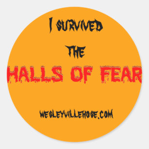 Adesivo Eu Sobrevivi ao Sticker