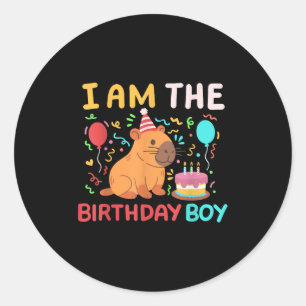 Adesivo Eu Sou A Família De Boas Crianças Da Capybara