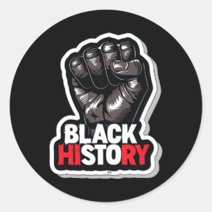 Adesivo Eu Sou a História Negra Mês do Orgulho Africano