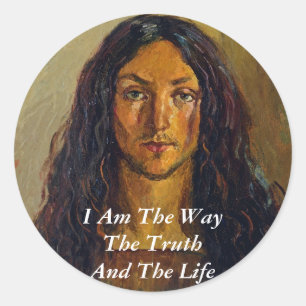 ADESIVO EU SOU A MANEIRA A VERDADE E A VIDA