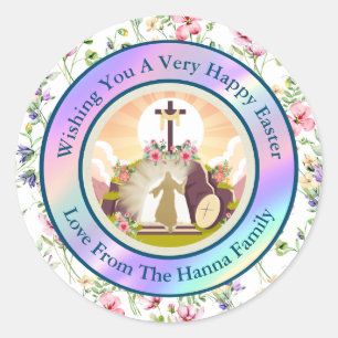 Adesivo Eu sou a ressurreição e a vida