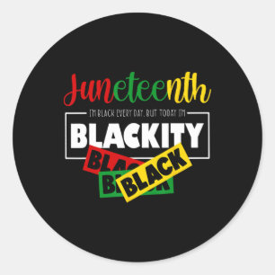 Adesivo Eu sou Blackity Black Juneteten 1865 Ancestores Me