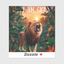 Adesivo Eu sou gigante excelente avó mulher forte amiga