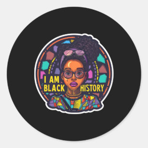 Adesivo Eu Sou Mês da História Negra Orgulho Africano Punh