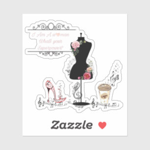 ADESIVO EU SOU MULHER