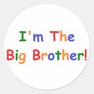 Adesivo Eu sou o big brother