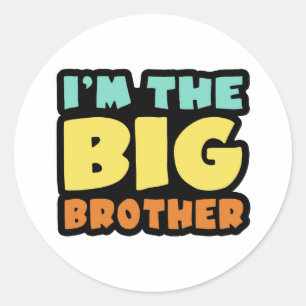 Adesivo Eu sou o big brother