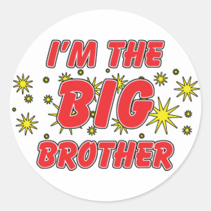 Adesivo Eu sou o big brother