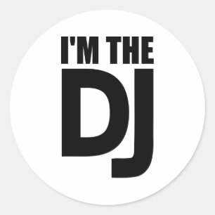 Adesivo Eu sou o DJ