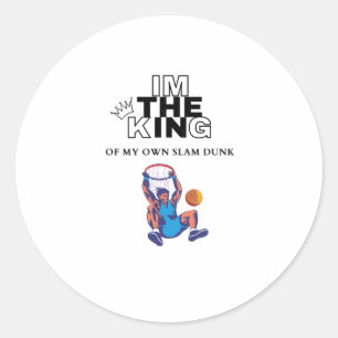 Adesivo Eu sou o rei da minha própria Dunk do Slam
