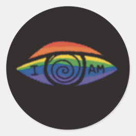 Adesivo EU SOU Orgulho Arco-Íris