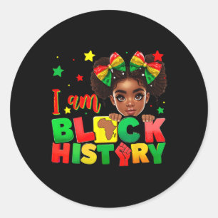 Adesivo Eu Sou Orgulho Negro História Negra Bhm Melanina N