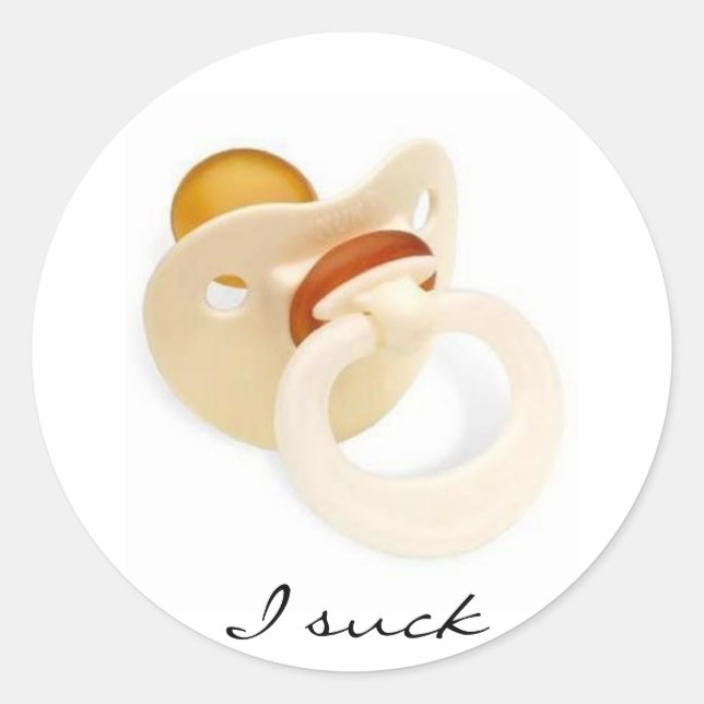 Adesivo Eu sou péssimo (Frente)