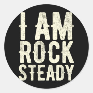 Adesivo Eu sou Rock Steady Boxing Beat Parkinson