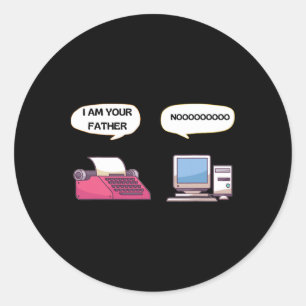 Adesivo Eu Sou Seu Pai Computador Divertido Gamer Geek Ner