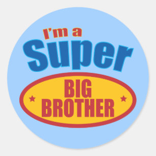 Adesivo Eu sou um big brother super