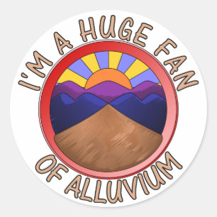 Adesivo Eu sou um fã enorme da chalaça da geologia do