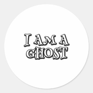 Adesivo Eu sou um fantasma