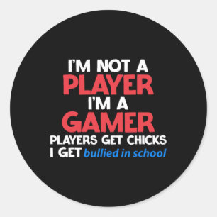 Adesivo Eu Sou Um Gamer Jogadores Conquistam Garotas Eu So